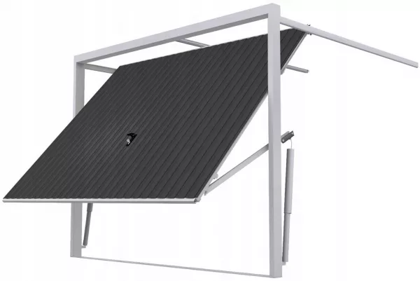 Usa basculanta garaj 2470X2090 mm Gri RAL 7016 – Pret Ieftin