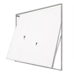 Usa basculanta garaj 2720×2230 mm + usa mica pietonala Alb RAL 9010 – Pret Ieftin