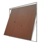 Usa basculanta garaj 2780×2380 mm + usa mica pietonala maro RAL 8017 Mat – Pret Ieftin