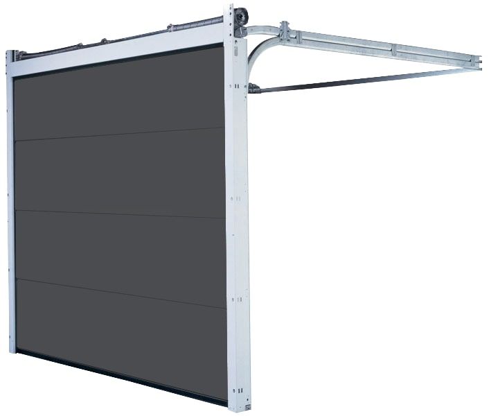 Usa de garaj sectionala electrica gri antracit 7016 L2500 x 2200H mm – Pret Ieftin