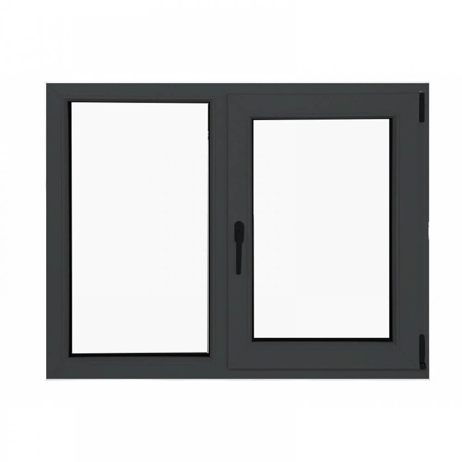 Fereastra pvc 1460×1160 antracit – Pret Ieftin