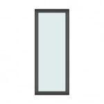 Fereastra fixa pvc 80x200cm, 1 canat, antracit, fix – Pret Ieftin