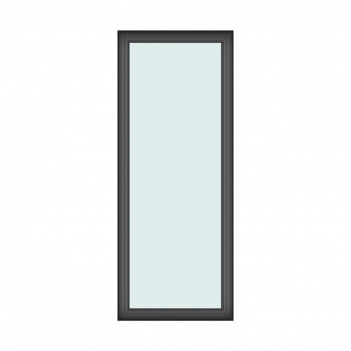 Fereastra fixa pvc 80x200cm, 1 canat, antracit, fix – Pret Ieftin