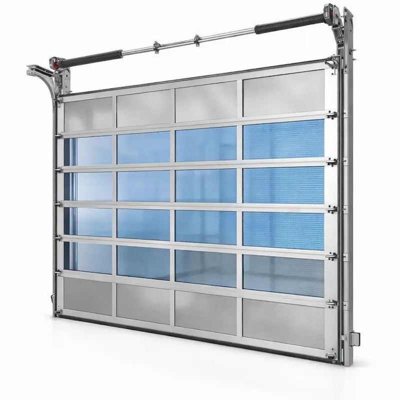 Usi sectionale vitrate din aluminiu 40 mm – Pret Ieftin