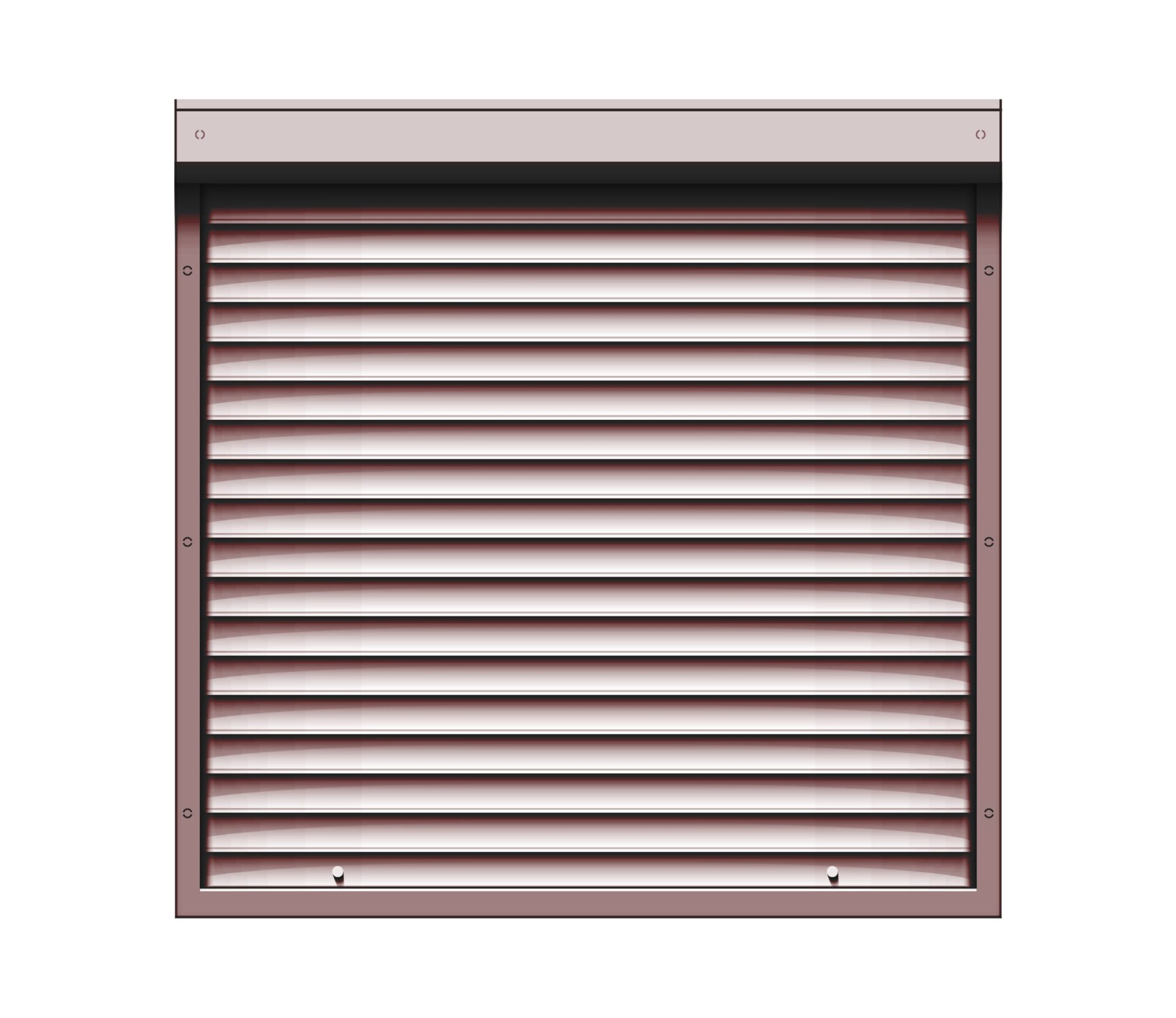 Usa de Garaj Tip Rulou 1500 x 2300 LxH – Lamela 55mm – MARO DESCHIS – RAL 8014
